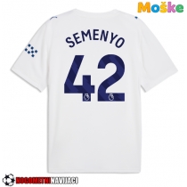 Moške Nogometnih dresov Manchester City Antoine Semenyo #42 Tretji 2026-27 Kratki rokavi